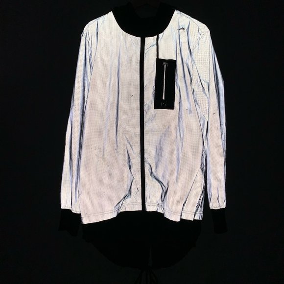 Men’s Grey Full 3M Wind Breaker - Picture 2 of 5